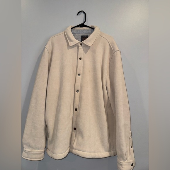Men's COOPER & OAK warm Cream Jacket - Picture 1 of 6